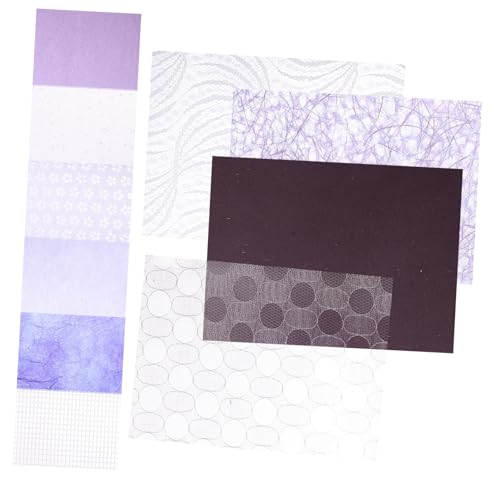 Gadpiparty 10 Blatt Strukturiertes Papier Texturiert Scrapbook-papier Scrapbooking-materialien Basteln Handwerk Sammelalbum Liefert Planer Scrapbooking -papier Journaling Papiertablette von Gadpiparty