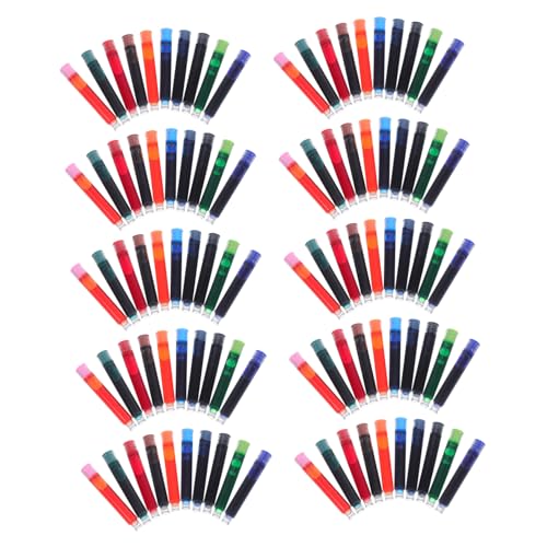 Gadpiparty 10 Boxen Boxen Nachfüllbare Füllfederhalter Tintenpatronen Erasable Ink Refills für Schule Büro Zuhause Leicht zu Ersetzen Kein Auslaufen Passend von Gadpiparty