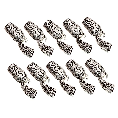 Gadpiparty 10 Paare Knebelverschluss ersatzteile bastelzeug spanngurten schmuck verschluss befestigungsschiene Schlangen-Knebelverschlüsse Kettenverschlüsse und Verschlüsse Legierung Silver Gadpiparty 10 Paare Knebelverschluss ersatzteile bastelzeug spanngurten schmuck verschluss befestigungsschiene Schlangen-Knebelverschlüsse Kettenverschlüsse und Verschlüsse Legierung Silver von Gadpiparty