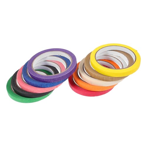 Gadpiparty 10 Rollen Abdeckband doppelseitig Klebeband nachfüllt Band schwere Klebebandmaskierung Wand seidenband bandfeile ribbon band washi-tape ribbons Zeichenband Beschriftungsband Papier Gadpiparty 10 Rollen Abdeckband doppelseitig Klebeband nachfüllt Band schwere Klebebandmaskierung Wand seidenband bandfeile ribbon band washi-tape ribbons Zeichenband Beschriftungsband Papier von Gadpiparty