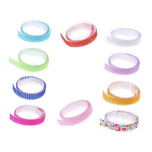 Gadpiparty 10 Rollen Acryl Diy Strass Tape Farben Dekoratives Klebeband für Bastelarbeiten Planer Journale Tassen und Handys Zufällige Farben Zufällige Farbe Gadpiparty 10 Rollen Acryl Diy Strass Tape Farben Dekoratives Klebeband für Bastelarbeiten Planer Journale Tassen und Handys Zufällige Farben Zufällige Farbe von Gadpiparty