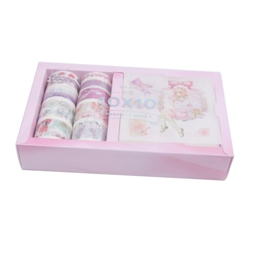 Gadpiparty 10 Rollen Dekorative Washi Klebebänder Niedliche Buchaufkleber und Scrapbook Dekorationen für Notizbücher Planner und Bastelprojekte für Erwachsene Sticker Set Gadpiparty 10 Rollen Dekorative Washi Klebebänder Niedliche Buchaufkleber und Scrapbook Dekorationen für Notizbücher Planner und Bastelprojekte für Erwachsene Sticker Set von Gadpiparty