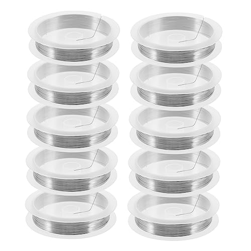 Gadpiparty 10 Rollen Kupferdraht Basteldraht Schmuckdraht für Schmuckherstellung Vielseitig Einsetzbar für DIY Projekte Sicher und Hautfreundlich zum Verarbeiten und Dekorieren Gadpiparty 10 Rollen Kupferdraht Basteldraht Schmuckdraht für Schmuckherstellung Vielseitig Einsetzbar für DIY Projekte Sicher und Hautfreundlich zum Verarbeiten und Dekorieren von Gadpiparty