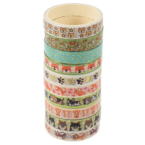 Gadpiparty 10 Rollen Washi Tape mit Haustier Dekoratives Klebeband für Scrapbooking Diy Projekte und Kreative Bastelarbeiten Einfach zu Handhaben und Rückstandsfrei Ablösbar Gadpiparty 10 Rollen Washi Tape mit Haustier Dekoratives Klebeband für Scrapbooking Diy Projekte und Kreative Bastelarbeiten Einfach zu Handhaben und Rückstandsfrei Ablösbar von Gadpiparty
