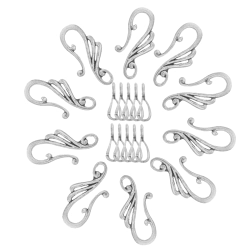Gadpiparty 10 Sätze Ohrstecker Toggle Verschlüsse für Schmuckherstellung Vintage DIY Ohrring Verschlüsse für Armbänder und Einfache Anwendung für Bastelprojekte von Gadpiparty