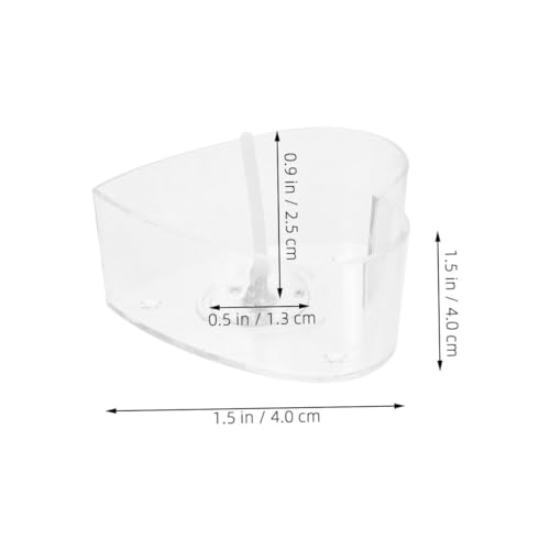 Gadpiparty 10 Satz Teiliges Herzförmiges Teelicht Dochten Klare Aluminium teelichthalter DIY Kerzenherstellung Zubehör für Hochzeits Jubiläumsdekorationen von Gadpiparty