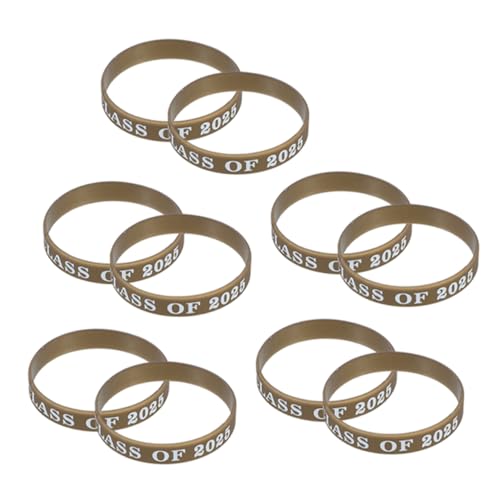 Gadpiparty 10 Stk Armbänder für die Abschlussfeier Schmuckarmband Armband für Schulbedarf partygeschenke event armbänder Schlagbänder aus Geschenkpapier Patriotische Dekorationen Kieselgel Gadpiparty 10 Stk Armbänder für die Abschlussfeier Schmuckarmband Armband für Schulbedarf partygeschenke event armbänder Schlagbänder aus Geschenkpapier Patriotische Dekorationen Kieselgel von Gadpiparty
