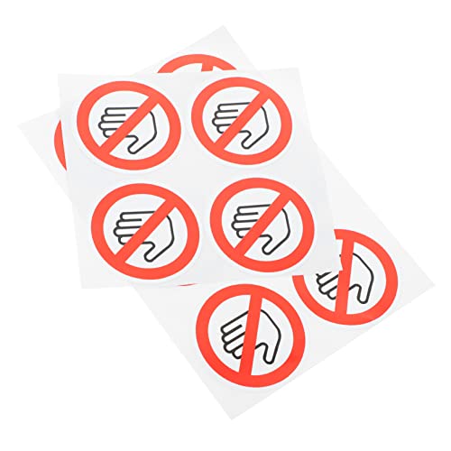 Gadpiparty 10 Stück Aufkleber für Warnschilder Außen Warnaufkleber Anrufer Vor briefumschläge Sicherheitswarnschild-Aufkleber Sicherheitsaufkleber abziehen und aufkleben rot Gadpiparty 10 Stück Aufkleber für Warnschilder Außen Warnaufkleber Anrufer Vor briefumschläge Sicherheitswarnschild-Aufkleber Sicherheitsaufkleber abziehen und aufkleben rot von Gadpiparty