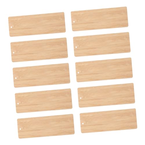 Gadpiparty 10 Stück Bambus Lesezeichen Blanko DIY Tag für Bastelprojekte Hochzeit Dekoration Unbeschichtet für Personalisierte und Karten Gadpiparty 10 Stück Bambus Lesezeichen Blanko DIY Tag für Bastelprojekte Hochzeit Dekoration Unbeschichtet für Personalisierte und Karten von Gadpiparty