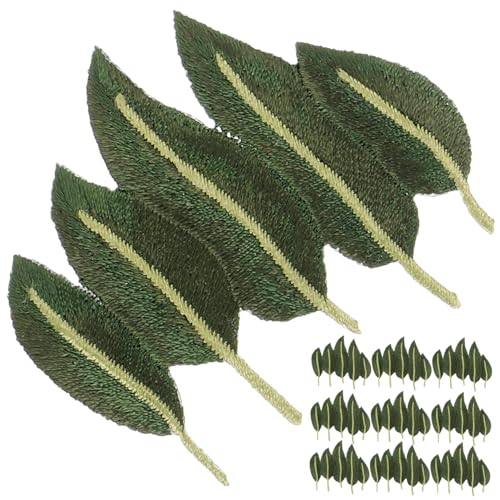Gadpiparty 10 Stück Blatt-stickerei-patch Bestickt Aufnäher Nähen Blätter Flicken Für Bekleidung Flecken Für Kleidung Kleine Flicken Zum Aufbügeln Blattbügeleisen Auf Flicken Green Stoff Gadpiparty 10 Stück Blatt-stickerei-patch Bestickt Aufnäher Nähen Blätter Flicken Für Bekleidung Flecken Für Kleidung Kleine Flicken Zum Aufbügeln Blattbügeleisen Auf Flicken Green Stoff von Gadpiparty