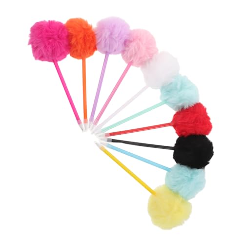 Gadpiparty 10 Stück Bunte Pom Pom Kugelschreiber Flauschige Plüschkugeln Glattes Schreiben Kreative Schreibstifte für Mädchen Schüler Schule und Büro Niedliche Neuheit Schreibwaren Gadpiparty 10 Stück Bunte Pom Pom Kugelschreiber Flauschige Plüschkugeln Glattes Schreiben Kreative Schreibstifte für Mädchen Schüler Schule und Büro Niedliche Neuheit Schreibwaren von Gadpiparty