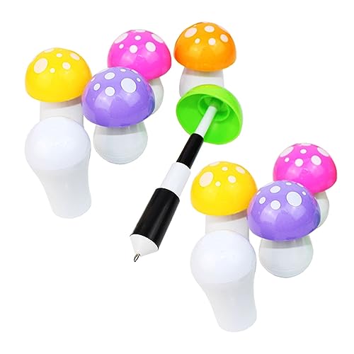 Gadpiparty 10 Stück Einziehbare Pilz Kugelschreiber Lustige Multifunktionale Stifte für Kindergarten Schüler Bunte Cartoon Schreibstifte mit Stabilem Material und Glatter Gadpiparty 10 Stück Einziehbare Pilz Kugelschreiber Lustige Multifunktionale Stifte für Kindergarten Schüler Bunte Cartoon Schreibstifte mit Stabilem Material und Glatter von Gadpiparty