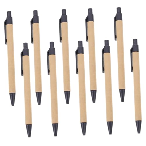 Gadpiparty 10 Stück Ergonomische Schwarze Wiederverwendbare Kugelschreiber mit Klickmechanismus Vielseitige Schreibstifte für Schule Büro und Täglichen Gebrauch Gadpiparty 10 Stück Ergonomische Schwarze Wiederverwendbare Kugelschreiber mit Klickmechanismus Vielseitige Schreibstifte für Schule Büro und Täglichen Gebrauch von Gadpiparty