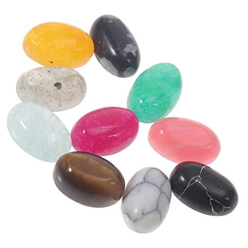 Gadpiparty 10 Stück Flache Cabochons Natürlichem für Diy Schmuckherstellung Armbänder und Dekorationen Vielseitig Einsetzbar Glatte Oberfläche Gadpiparty 10 Stück Flache Cabochons Natürlichem für Diy Schmuckherstellung Armbänder und Dekorationen Vielseitig Einsetzbar Glatte Oberfläche von Gadpiparty