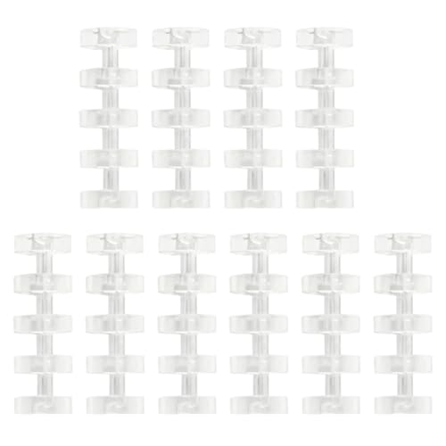 Gadpiparty 10 Stück Fünf Loch Binder Kreative Segmentierte Hefter für Scrapbooking und Notizen für Schule Büro und Zuhause Langlebige und Praktische Clips Design von Gadpiparty