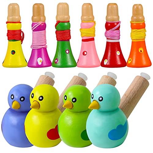 Gadpiparty 10 Stück Holzvogel Blowouts Pfeife Spielzeug Kleine Holztrompete Tierpfeife Vogelgeräuschemacher Pfeifen Pädagogischer Rhythmus Musikinstrument Spielzeug Für Kinder Gadpiparty 10 Stück Holzvogel Blowouts Pfeife Spielzeug Kleine Holztrompete Tierpfeife Vogelgeräuschemacher Pfeifen Pädagogischer Rhythmus Musikinstrument Spielzeug Für Kinder von Gadpiparty
