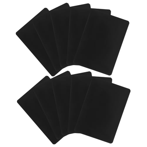 Gadpiparty 10 Stück Lebensmitteletikett Kreideschilder für Essen Label steht für Lebensmittel Regaletiketten preisschild tags Supermarktpreis Etiketten für Vorratsbehälter Abs Black von Gadpiparty