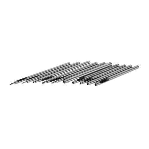 Gadpiparty 10 Stück Leder -punsch -set Gürtellocher Für Leder Gürtelstanzwerkzeug Gürtellochmacher Ledercraft -werkzeuge Hohlpunsch Für Lederhandwerk Lederstanze Locher Zum Basteln Stahl Grau Gadpiparty 10 Stück Leder -punsch -set Gürtellocher Für Leder Gürtelstanzwerkzeug Gürtellochmacher Ledercraft -werkzeuge Hohlpunsch Für Lederhandwerk Lederstanze Locher Zum Basteln Stahl Grau von Gadpiparty