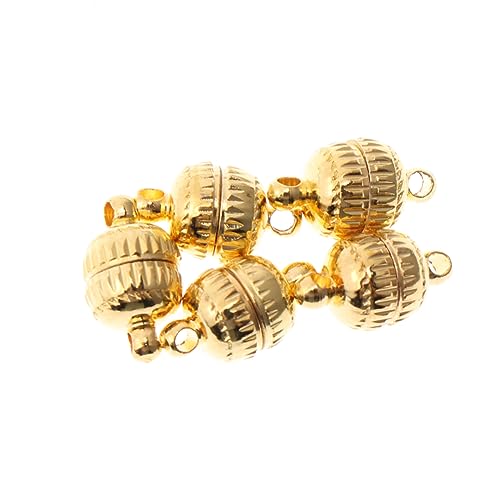 Gadpiparty 10 Stück Magnetische Verschlüsse für Schmuck Magnetverschluss für Armbänder und Langlebige DIY Schmuckzubehör Einfach zu Bedienen und Sicher für Bastelprojekte Gadpiparty 10 Stück Magnetische Verschlüsse für Schmuck Magnetverschluss für Armbänder und Langlebige DIY Schmuckzubehör Einfach zu Bedienen und Sicher für Bastelprojekte von Gadpiparty