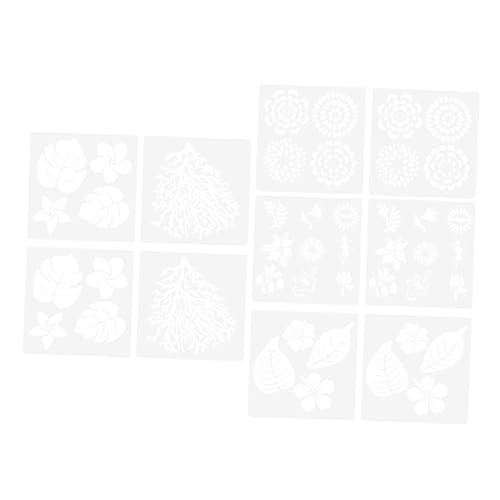 Gadpiparty 10 Stück Mal Wandschablonen Schablonen Und Vorlagen Zum Malen Scrapbooking Ästhetisches Basteln DIY Blumenschablone Blätterschablone Zeichenvorlage Aushöhlungsvorlage Gadpiparty 10 Stück Mal Wandschablonen Schablonen Und Vorlagen Zum Malen Scrapbooking Ästhetisches Basteln DIY Blumenschablone Blätterschablone Zeichenvorlage Aushöhlungsvorlage von Gadpiparty