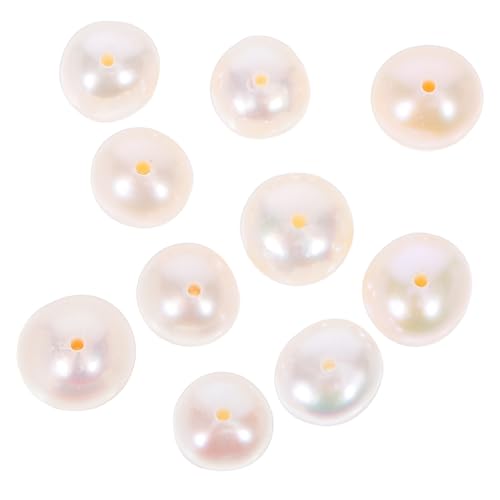 Gadpiparty 10 Stück Natürliche Süßwasserperlen Reisform Lose Perlen mit runden Spacer-Perlen für DIY Schmuckherstellung Ohrschmuck Armbänder Halsketten Bastelzubehör Gadpiparty 10 Stück Natürliche Süßwasserperlen Reisform Lose Perlen mit runden Spacer-Perlen für DIY Schmuckherstellung Ohrschmuck Armbänder Halsketten Bastelzubehör von Gadpiparty
