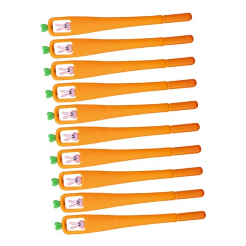 Gadpiparty 10 Stück Niedliche Karotten Kugelschreiber Cartoon Hase Stifte für Schule Büro und Ergonomisches Design Sanfte Langlebig und Sicher Gadpiparty 10 Stück Niedliche Karotten Kugelschreiber Cartoon Hase Stifte für Schule Büro und Ergonomisches Design Sanfte Langlebig und Sicher von Gadpiparty