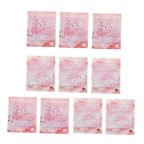 Gadpiparty 10 Stück Praktische Haftnotizen Süße Klebezettel mit Flamingo Design für Büro Schule und Zuhause Wiederverwendbar Sicher und Platzsparend für Notizen und Erinnerungen Gadpiparty 10 Stück Praktische Haftnotizen Süße Klebezettel mit Flamingo Design für Büro Schule und Zuhause Wiederverwendbar Sicher und Platzsparend für Notizen und Erinnerungen von Gadpiparty