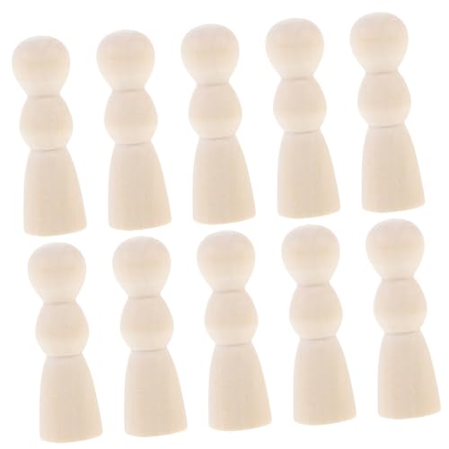 Gadpiparty 10 Stück Puppenornamente Leute Aus Dem Puppenhaus Peg-puppen Menschen Realistisch Zubehör Für Die Puppenherstellung Dolly Heringe Mädchen Szene Puppengelenke Miniatur Hölzern Gadpiparty 10 Stück Puppenornamente Leute Aus Dem Puppenhaus Peg-puppen Menschen Realistisch Zubehör Für Die Puppenherstellung Dolly Heringe Mädchen Szene Puppengelenke Miniatur Hölzern von Gadpiparty