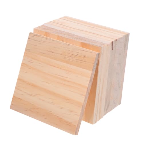 Gadpiparty 10 Stück Quadratische Holzblöcke Naturbelassen Blanke Unbehandelte Holzbretter für Diy Basteln Holzschnitzerei Malerei und Gravur Nachhaltig und Vielseitig für Kreative Projekte Gadpiparty 10 Stück Quadratische Holzblöcke Naturbelassen Blanke Unbehandelte Holzbretter für Diy Basteln Holzschnitzerei Malerei und Gravur Nachhaltig und Vielseitig für Kreative Projekte von Gadpiparty