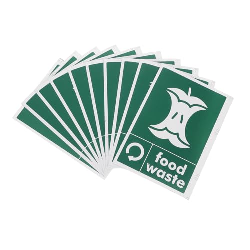 Gadpiparty 10 Stück Recycling Sticker Selbstklebend für Mülltonnen Food Waste Abfalltrennung Umweltfreundlich Starke Haftung für Küche Büro Bereiche Gadpiparty 10 Stück Recycling Sticker Selbstklebend für Mülltonnen Food Waste Abfalltrennung Umweltfreundlich Starke Haftung für Küche Büro Bereiche von Gadpiparty
