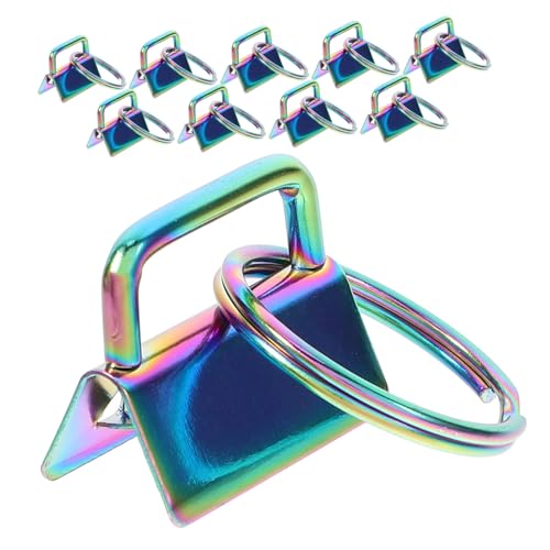 Gadpiparty 10 Stück Schlüsselring Clips Leuchtenden Farben DIY Zubehör für Schlüsselanhänger Handtaschen und Bastelprojekte Tail Clips für Kreative Anwendungen Gadpiparty 10 Stück Schlüsselring Clips Leuchtenden Farben DIY Zubehör für Schlüsselanhänger Handtaschen und Bastelprojekte Tail Clips für Kreative Anwendungen von Gadpiparty