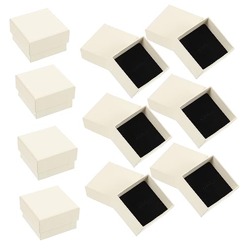 Gadpiparty 10 Stück Schmuckkästchen Zucht Schild Klein Veranstalter Ohrringe Inhaber Schüttgut Ohrring -fall Schmuckschatulle Aus Kraftpapier Kraft-schmuckschatullen Weiß Gadpiparty 10 Stück Schmuckkästchen Zucht Schild Klein Veranstalter Ohrringe Inhaber Schüttgut Ohrring -fall Schmuckschatulle Aus Kraftpapier Kraft-schmuckschatullen Weiß von Gadpiparty