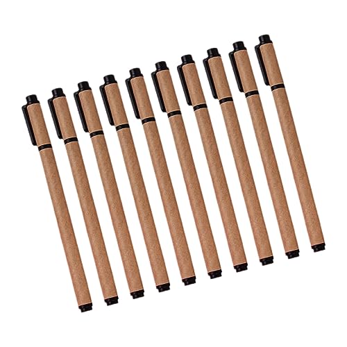 Gadpiparty 10 Stück Schön Geformter Gelstift Kalligraphie Partygeschenk Signaturstifte Schreibtisch Mini-kugelschreiber, Großpackung Bürozubehör Zeichenstifte Kraftpapier Gadpiparty 10 Stück Schön Geformter Gelstift Kalligraphie Partygeschenk Signaturstifte Schreibtisch Mini-kugelschreiber, Großpackung Bürozubehör Zeichenstifte Kraftpapier von Gadpiparty