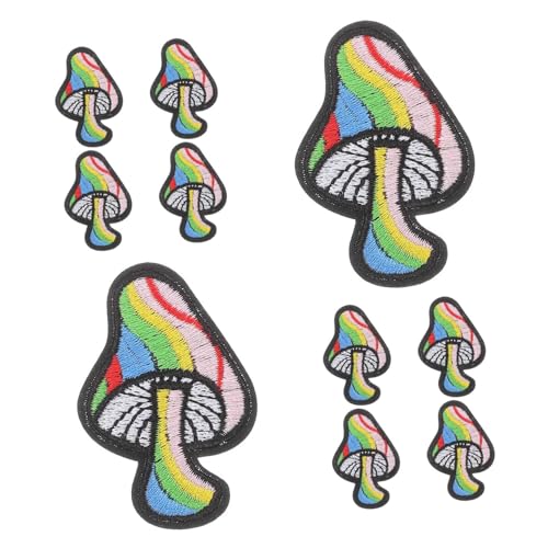 Gadpiparty 10 Stück Stoffpatch Kleidung Pilzbeet Pilze Annähen Flecken Flicken Aufnähen Flicken Nähen Applikationen Bestickt Jeans-patches Pilz-plug-patch Stickerei Polyester Gadpiparty 10 Stück Stoffpatch Kleidung Pilzbeet Pilze Annähen Flecken Flicken Aufnähen Flicken Nähen Applikationen Bestickt Jeans-patches Pilz-plug-patch Stickerei Polyester von Gadpiparty
