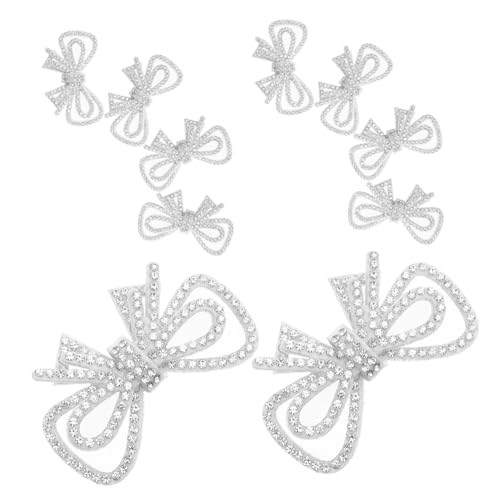 Gadpiparty 10 Stück Strass Schleifen Bügelbilder Glitzernde Bestickte Applikationen zum Aufnähen für DIY Kleidung Jacken Rucksäcke Schuhe Vielseitige Langlebige Modeveredelung Gadpiparty 10 Stück Strass Schleifen Bügelbilder Glitzernde Bestickte Applikationen zum Aufnähen für DIY Kleidung Jacken Rucksäcke Schuhe Vielseitige Langlebige Modeveredelung von Gadpiparty