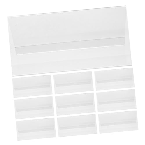 Gadpiparty 10 Stück Teiliges Acryl Namensschild für Tisch Doppelseitiger V Förmiger Aufsteller Stabiles Desktop Schild für Büro Schule Konferenz Vielseitig Einsetzbar Transparent Gadpiparty 10 Stück Teiliges Acryl Namensschild für Tisch Doppelseitiger V Förmiger Aufsteller Stabiles Desktop Schild für Büro Schule Konferenz Vielseitig Einsetzbar Transparent von Gadpiparty