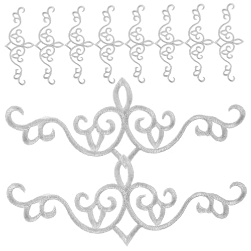 Gadpiparty 10 Stück Teiliges Bestickte Bügel Patches für Kleidung Dekorative Applikationen für Jeans Jacken und Taschen Einfach Anzubringen Farbenfrohe Designs zum Reparieren und Verzieren von Gadpiparty