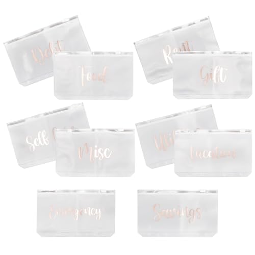 Gadpiparty 10 Stück Teiliges Binder Taschen für Dokumente Reißverschluss Klarsichthüllen Leicht und Stabil zur Organisation von Bargeld und Notizen Gadpiparty 10 Stück Teiliges Binder Taschen für Dokumente Reißverschluss Klarsichthüllen Leicht und Stabil zur Organisation von Bargeld und Notizen von Gadpiparty