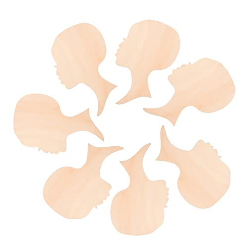Gadpiparty 10 Stück Teiliges Blanke Holz Ausschnitte Afrikanische Frauenkopf Form Stabile Diy Holzscheiben für Kreative Handwerksprojekte und Wohnraumdekoration Gadpiparty 10 Stück Teiliges Blanke Holz Ausschnitte Afrikanische Frauenkopf Form Stabile Diy Holzscheiben für Kreative Handwerksprojekte und Wohnraumdekoration von Gadpiparty
