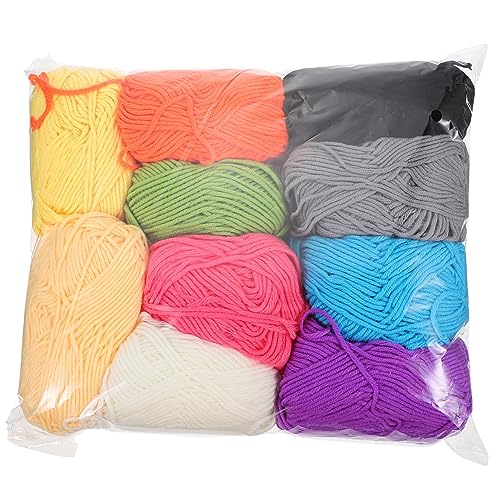Gadpiparty 10 Stück Teiliges Bunte Baumwollgarn Skeins Fädige Mitteldicke DIY für Häkeln und Stricken Farbecht Pillingfrei Vielseitig für Pullover Schals Puppen und Handarbeiten Gadpiparty 10 Stück Teiliges Bunte Baumwollgarn Skeins Fädige Mitteldicke DIY für Häkeln und Stricken Farbecht Pillingfrei Vielseitig für Pullover Schals Puppen und Handarbeiten von Gadpiparty