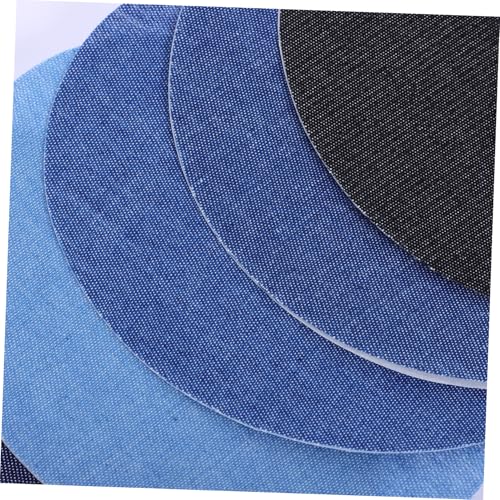 Gadpiparty 10 Stück Teiliges Denim Bügelflicken Oval Farben Baumwolle zum Aufbügeln und Aufnähen Robuste Jeans Reparatur Patches für Kleidung Jacken Rucksäcke Einfache Anwendung Langlebig von Gadpiparty