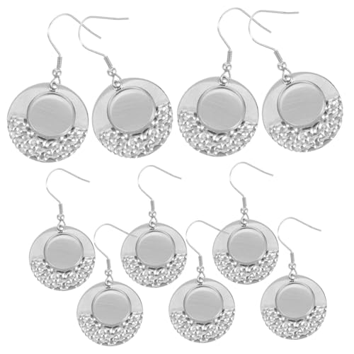 Gadpiparty 10 Stück Teiliges Earring Bezels aus Edelstahl Geometrische DIY Ohrhaken Trays für Schmuckherstellung mit Resin und Einbettungen zum Basteln Individueller Ohrringe Gadpiparty 10 Stück Teiliges Earring Bezels aus Edelstahl Geometrische DIY Ohrhaken Trays für Schmuckherstellung mit Resin und Einbettungen zum Basteln Individueller Ohrringe von Gadpiparty