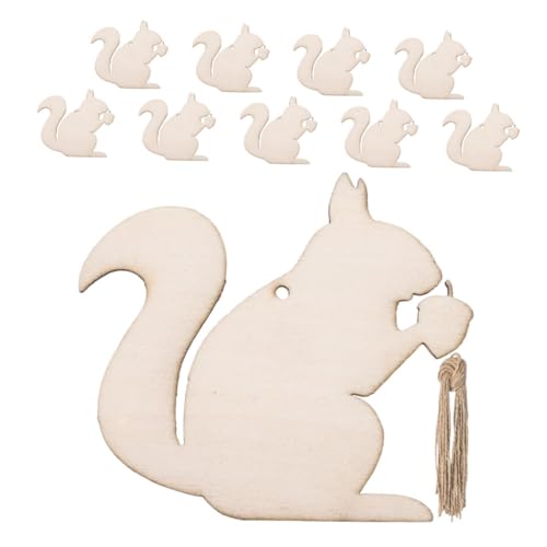 Gadpiparty 10 Stück Teiliges Eichhörnchen Holzscheiben Blanko Unbemalt Robustes DIY Tier Bastelset für Weihnachten Hochzeit Geburtstag Party Dekoration Kreative Holzfiguren Gadpiparty 10 Stück Teiliges Eichhörnchen Holzscheiben Blanko Unbemalt Robustes DIY Tier Bastelset für Weihnachten Hochzeit Geburtstag Party Dekoration Kreative Holzfiguren von Gadpiparty