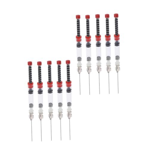 Gadpiparty 10 Stück Teiliges Füllfederhalter Tintenfüllhilfe Rot Füller Ink Device Einfache und Tintenfreies Nachfüllen für Schreibliebhaber und Schüler Gadpiparty 10 Stück Teiliges Füllfederhalter Tintenfüllhilfe Rot Füller Ink Device Einfache und Tintenfreies Nachfüllen für Schreibliebhaber und Schüler von Gadpiparty