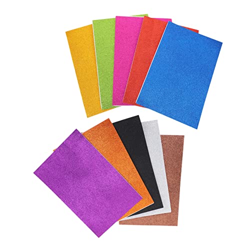 Gadpiparty 10 Stück Teiliges Glitzer Bastelpapier für Selbstklebendes Schimmerpapier Material für Diy Handwerk Scrapbooking und Kartenherstellung für Junge Gadpiparty 10 Stück Teiliges Glitzer Bastelpapier für Selbstklebendes Schimmerpapier Material für Diy Handwerk Scrapbooking und Kartenherstellung für Junge von Gadpiparty