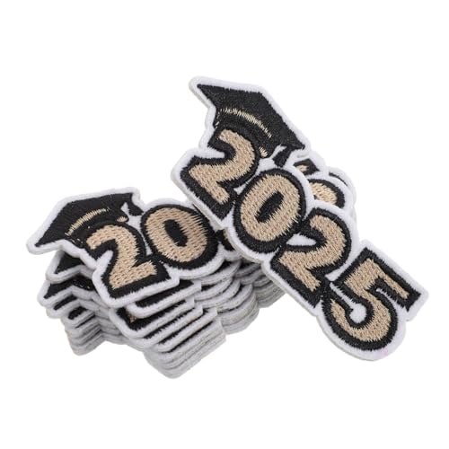 Gadpiparty 10 Stück Teiliges Graduation Stickereipatches zum Aufbügeln und Aufnähen Applikationen für Kleidung Rucksäcke und Schuluniformen Langlebige Diy Bügelbilder für Kreative Gadpiparty 10 Stück Teiliges Graduation Stickereipatches zum Aufbügeln und Aufnähen Applikationen für Kleidung Rucksäcke und Schuluniformen Langlebige Diy Bügelbilder für Kreative von Gadpiparty