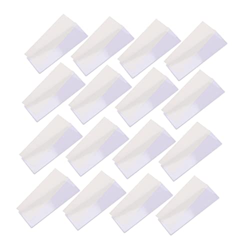 Gadpiparty 10 Stück Teiliges Magnetische PVC Label Card Holder Weiß Selbstklebend Wasserfest Robust für Büro Lager Supermarkt Professionelle Organisation von Gadpiparty
