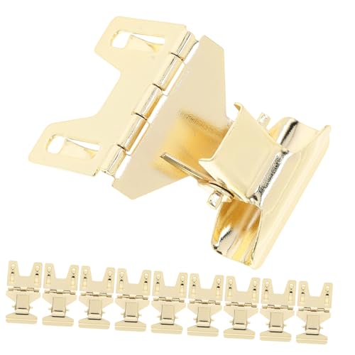 Gadpiparty 10 Stück Teiliges Metall Preisschildhalter Gold Verstellbare Werbeclip Halterung für Laden Vielseitig Einsetzbar für Bäckerei Supermarkt Einfache Preisschildbefestigung und Gadpiparty 10 Stück Teiliges Metall Preisschildhalter Gold Verstellbare Werbeclip Halterung für Laden Vielseitig Einsetzbar für Bäckerei Supermarkt Einfache Preisschildbefestigung und von Gadpiparty