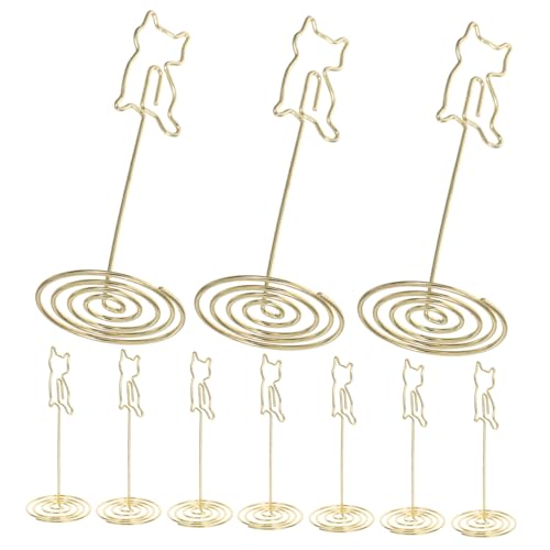 Gadpiparty 10 Stück Teiliges Metall-notizklammern mit Starkem Halt Wiederverwendbare Tischkartenhalter für Hochzeiten Meetings Robuste Kartenclips für Büro Restaurant und Empfang Gadpiparty 10 Stück Teiliges Metall-notizklammern mit Starkem Halt Wiederverwendbare Tischkartenhalter für Hochzeiten Meetings Robuste Kartenclips für Büro Restaurant und Empfang von Gadpiparty