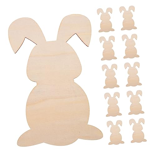 Gadpiparty 10 Stück Teiliges Osterhasen Holzscheiben zum Bemalen Naturbelassene Diy Holzchips für Osterdekoration Bastelset für Handwerk und Gestaltung für Frühlingsdeko und Geschenke Gadpiparty 10 Stück Teiliges Osterhasen Holzscheiben zum Bemalen Naturbelassene Diy Holzchips für Osterdekoration Bastelset für Handwerk und Gestaltung für Frühlingsdeko und Geschenke von Gadpiparty